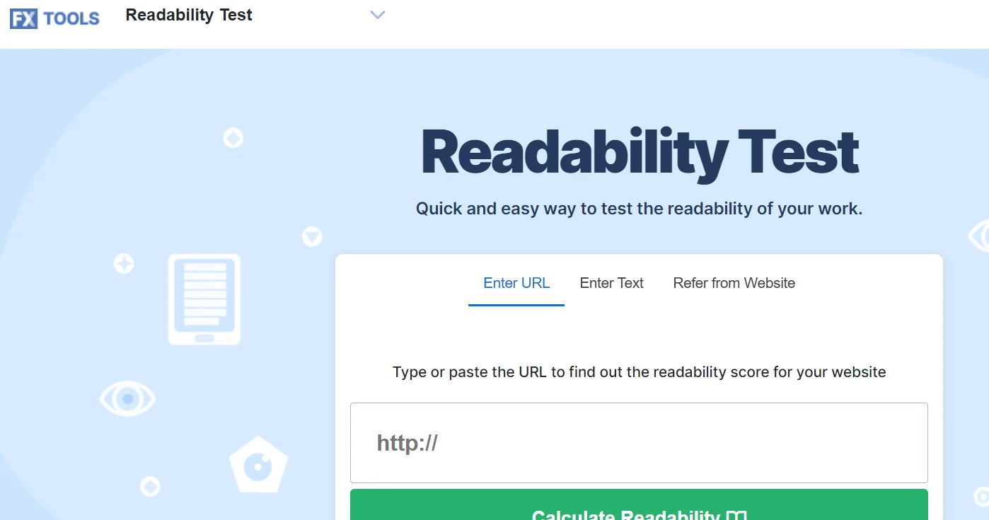content readability checker tool